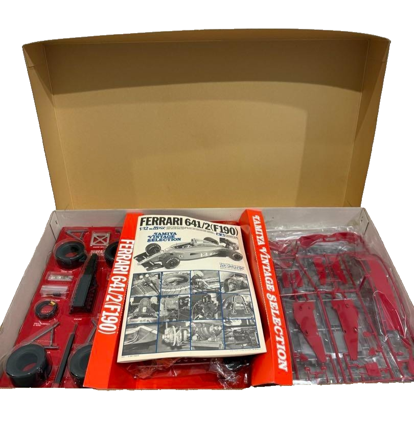 TAMIYA 1/12 Ferrari 641/2 F190 No.25 Model Kit, Unassembled, US