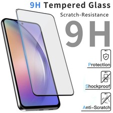 8-Pack Clear Tempered Glass Screen Protector For Samsung Galaxy A14/A15/A54 5G