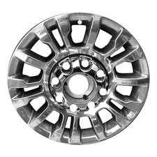 10290 Reconditioned OEM 18x8 Aluminum Wheel Painted Light PVD Chrome