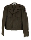 WW2 US ARMY EISENHOWER JACKET 38R WOOL MILITARY 2ND INFANTRY PATCH NATIVE INDIAN