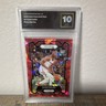 Panini Prizm Draft Picks Isaiah Collier #2 Red Ice Prizm Rookie Basketball Card
