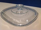 Corning Ware PYREX A-9-C Square Clear Replacement Lid Only Glass  8"