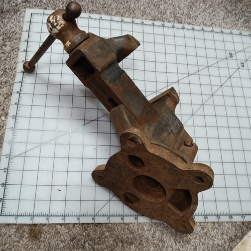 Vintage Nr. 203 drehbarer Schraubstock, Made by Reed Mfg. Co Erie PA USA - Bild 6 von 9