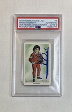 Mario Andretti Cards and Autographed Memorabilia Guide 20