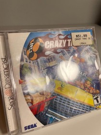 Crazy Taxi Sega Dreamcast New Factory Sealed Case Cracked