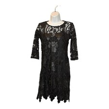 River Island Lace Little Black Dress Size 6