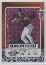 2021 Contenders Season Ticket Optic Pink Velocity Prizm 5/9 Evan Longoria b8h