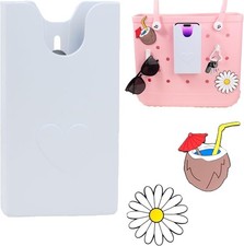 Silicone Phone Holder Compatible with Bogg Bag, Case White