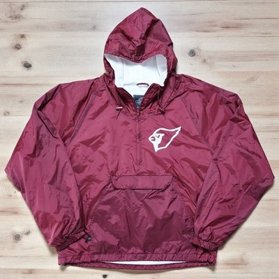 Vintage Cardinal Mooney High School XL Track Pullover Windbreaker Warmup Jacket 