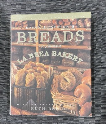 Breads from The La Brea Bakery, Nancy Silverton, 1st Edition, HBDJ