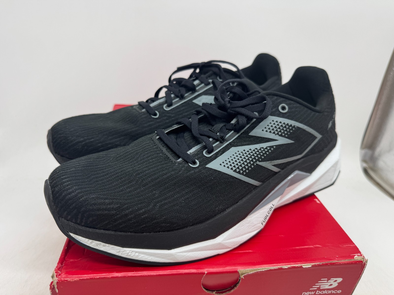 New Balance FuelCell Propel v5 Sneakers Mens Black Lace-Up Low Top – 11.5 New Balance FuelCell Propel v5 Sneakers Mens Black Lace-Up Low Top – 11.5
