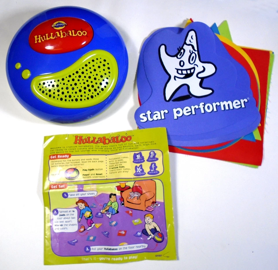 2004 Cranium Hullabaloo Game in Tin - Tunes, Twists & Topsy-Turvy Fun - Complete - Image 2 of 3