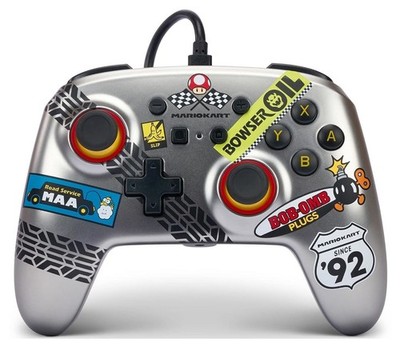 PowerA Enhanced Wired Controller Mario Kart Analog / Digital Gamepad für