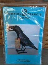 Cloth Folk Art Pattern "Elijah's Raven" By Susan Barmore