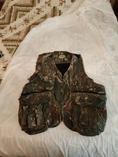 Cabela's Hunting Fishing Vest Mens Med. Zippered Game Bag