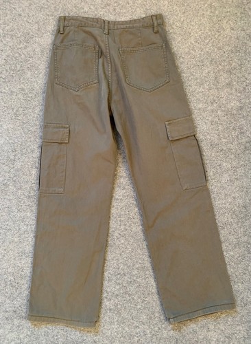 Pantalón cargo Stradivarius recto caqui Reino Unido 10 - Imagen 5 de 10