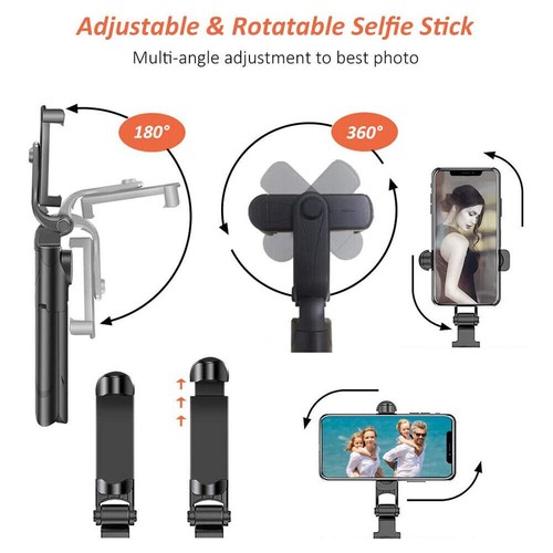 Smartphone con Soporte para Selfie Inalámbrico para Teléfono con Control Remoto Inalámbrico Diente Azul - Imagen 5 de 14