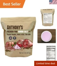 Batch-Tested, Gluten-Free Pink Curing Salt - 2 lb for Professional Results