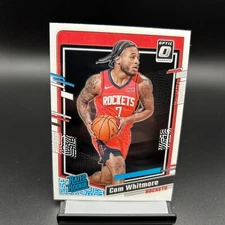 2023-24 Donruss Optic RC #217 Cam Whitmore Houston Rockets