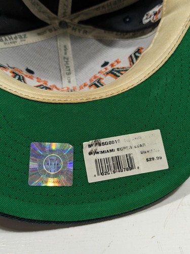 miami hurricanes vintage snapback Zephyr Hat Cap - Picture 14 of 14