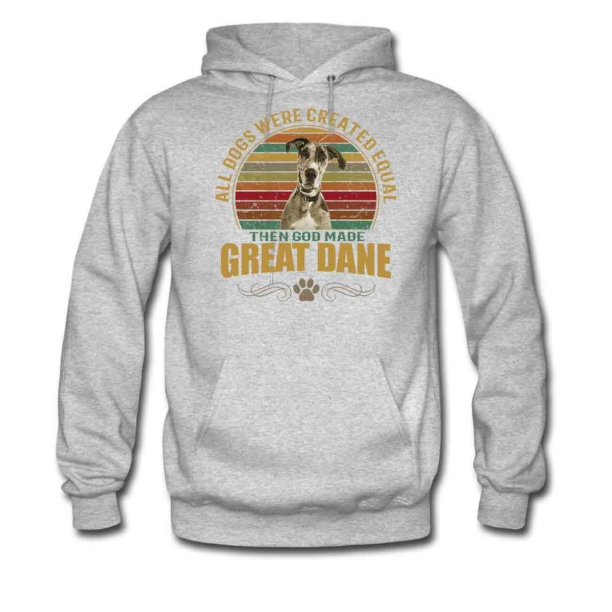 Great Dane Dog My Best Friend Hoodie Awesome Soft Sweatshirt Pet Lovers BBF  | eBay