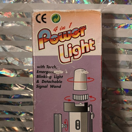 Emergency Multi Light 3 In 1 Torch Orange Blinker White Tube Signal Camping Safe - Picture 10 of 12