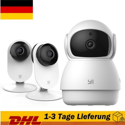 2pc Bundle YI 1080p Dome Überwachungskamera+Home Camera 2.4G Smart Haustierkamer