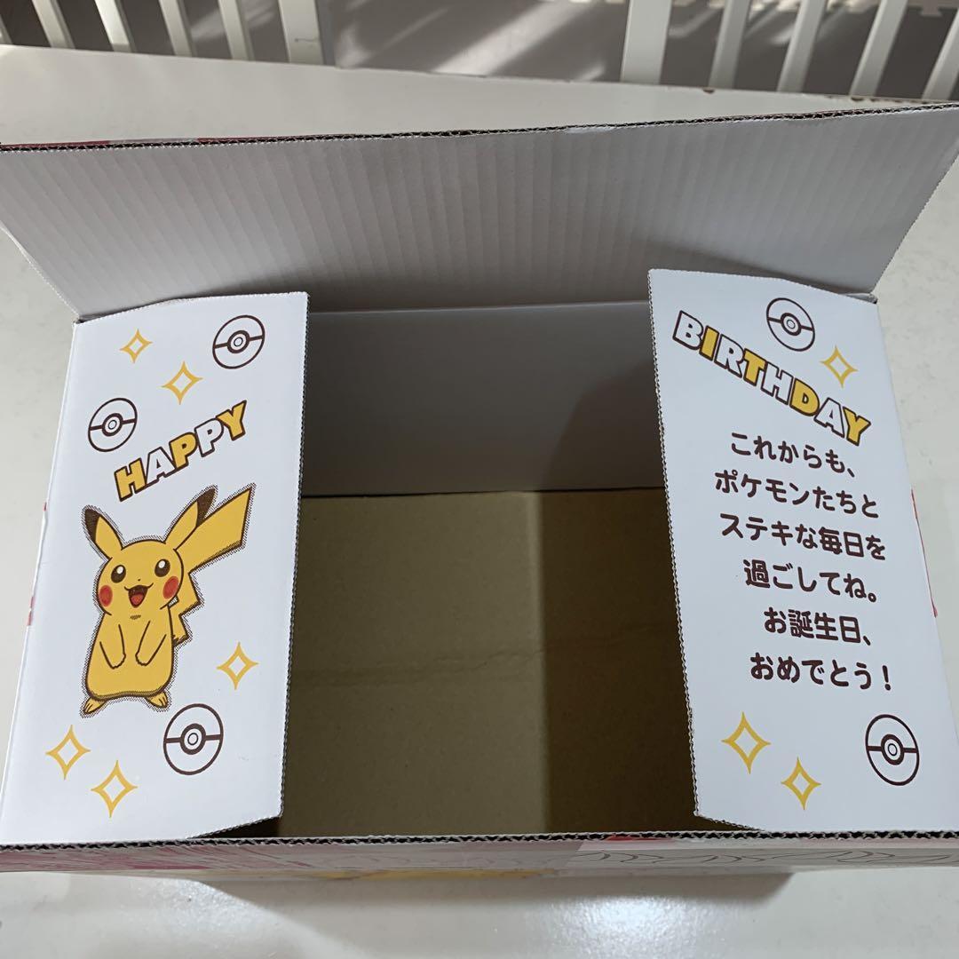Pokemon Center Birthday Box Limited Cardboard Pikachu JPN