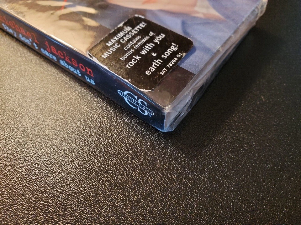 Michael Jackson They Don't Care About Us (Cassette) Single New Sealed NEW - Image 2 of 4