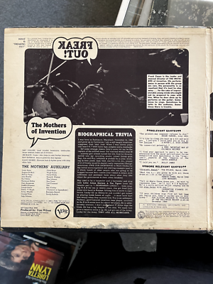 The Mothers of Invention - Freak Out! (Original 1966 Mono US w/Hot