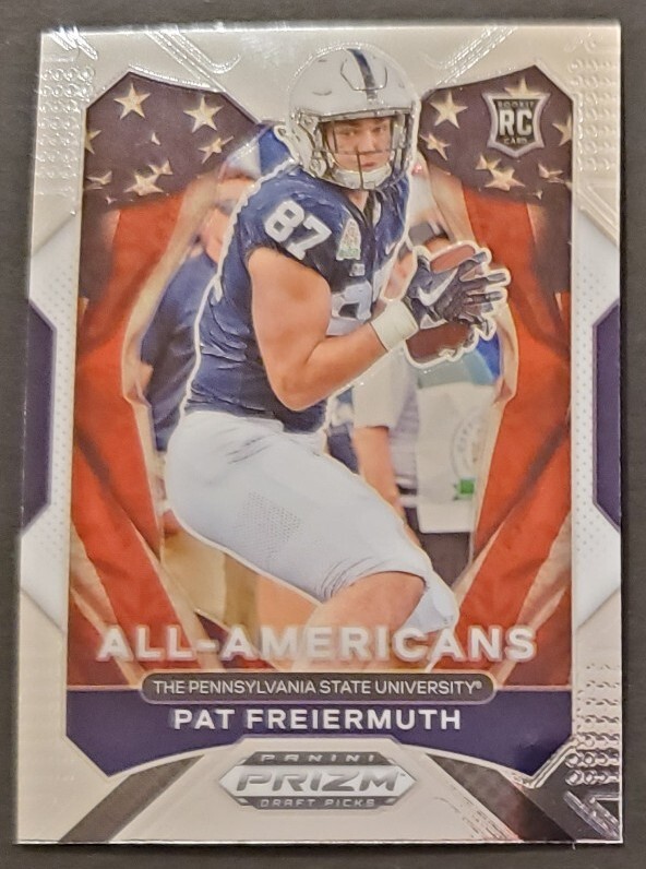 2021 Prizm Draft #184 Pat Freiermuth RC Penn State/STEELERS ALL-AMERICANS NM/MT