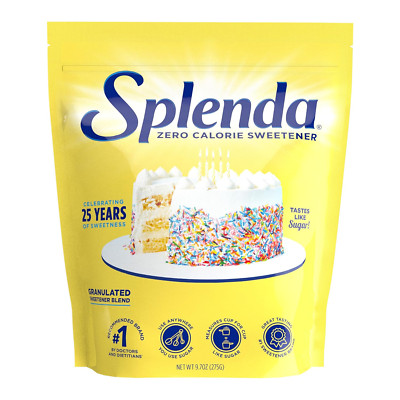 Zero Calorie Sweetener, Granulated Sugar Substitute, 9.7 Oz