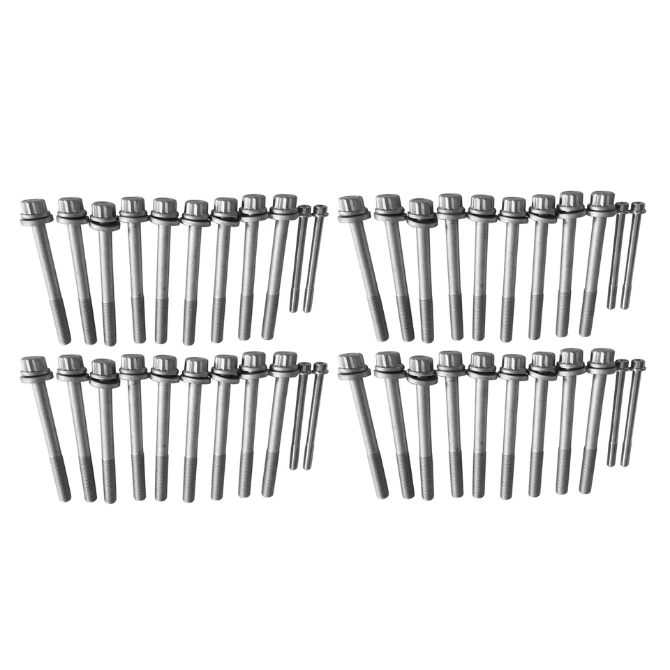 Head Bolt Set For Chevrolet Express 2500 Silverado 3500 GMC Sierra Hummer 6.6L Foto 3 de 4