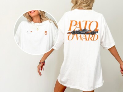 Pato O'Ward #5 2025 INDY.CAR Racing S-5XL, Retro Pato O'Ward Racing Apparel