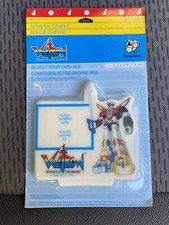 VOLTRON NUMERAL BIRTHDAY CANDLE VINTAGE FROM 1984 FACTORY SEALED PARTYTIME