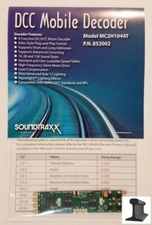 SoundTraxx ~ New 2025 ~ DCC Motor Decoder ~ MC2H104AT ~ Atlas & Others ~ 852002