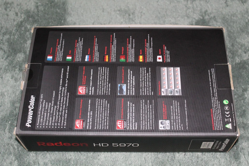 Power Color ATI Radeon HD 5970 2GB GDDR5 Dual-GPU Graphics Card - Tested - Image 4 of 4