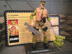 GI JOE ~ 2011 LEATHERNECK MARINE ~ MISSION BRAZIL JOECON ~ 100% comp & file card | eBay