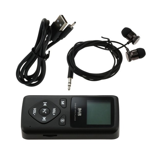 Portable Pocket Digital FM DAB/DAB+Radio+Earphone MP3 Bluetooth 4.0 Player Black - Picture 6 of 13