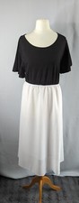 Womens Ladies Casual Dress Summer Ladies Crew Neck Dresses Size XL