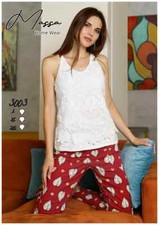 Massa Women 2 Piece Outfits Summer Sweatsuits Sets Sleeveless .Model/3003