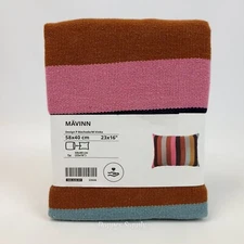 IKEA MAVINN Cushion Cover Multicolor  16" x 23" New 105.528.97