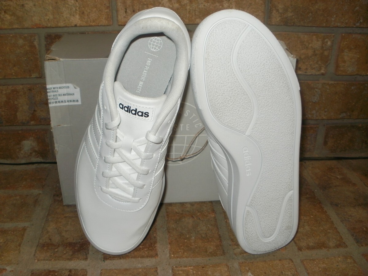 New Adidas Court Platform Skateboard Shoe GV9000/White