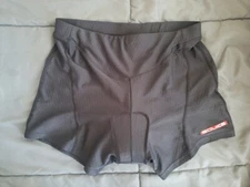 NWOT Souke Eco-Daily Women's Large 3D Padded Cycling Shorts Gray Underpants