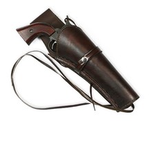 Historical Emporium Long Right Hand Western Holster Plain Leather, Wild West ...