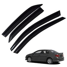 4-Pack Window Vent Visor Rain Guard Sun Shade Deflectors Plastic Replacement 