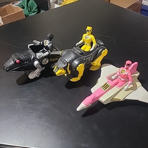 VTG Power Rangers Lot Vehicles Figure 1995 Saban McDonalds Toys
