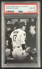 SHOHEI OHTANI PSA 10 2025 TOPPS BLACK AND WHITE #1 DODGERS 7174