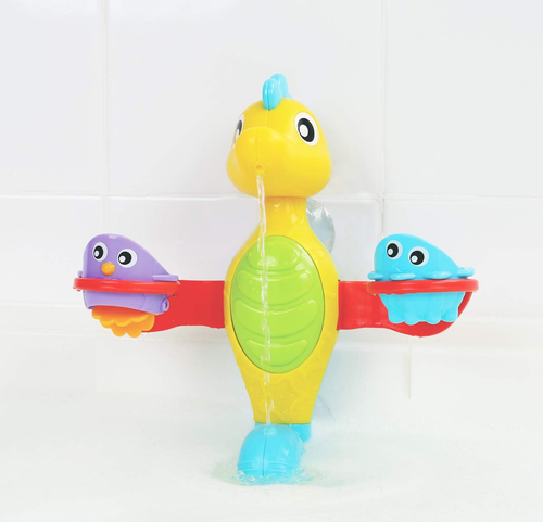 Playgro Flowing Bath Tap and Cups, Multi, - Picture 5 of 12