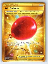 Air Balloon 213/202 Secret Rare Sword & Shield Pokemon Holo Near Mint on eBay